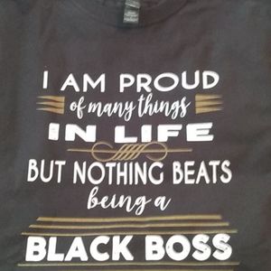 Black Boss T shirt